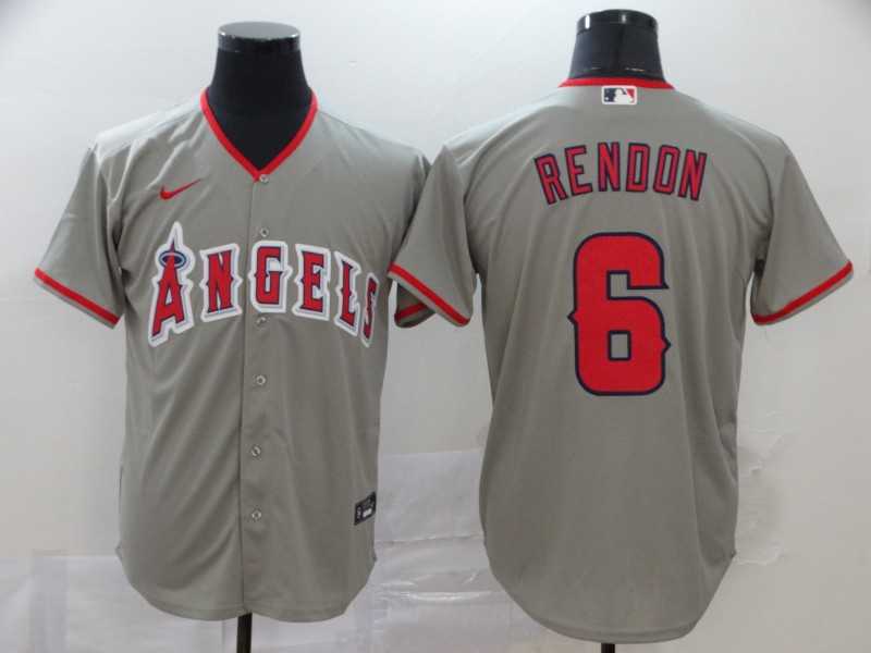 Angels 6 Anthony Rendon Gray 2020 Nike Cool Base Jersey,We sell and wholesale Angels 6 Anthony Rendon Gray 2020 Nike Cool Base Jersey on line form chian!